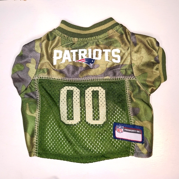 NFL New England Patriots Football Dog Jersey - Picture 1 of 4